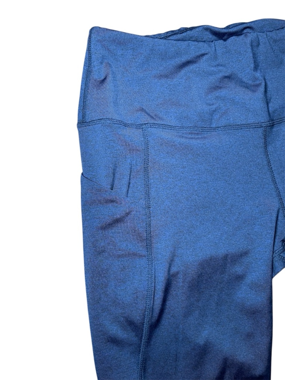 90 Degree by Reflex Power Flex Waist Control Women’s Blue Leggings Size Large - Picture 5 of 8
